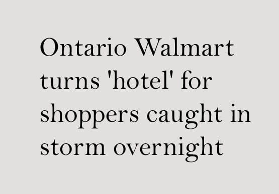  Ontario Walmart