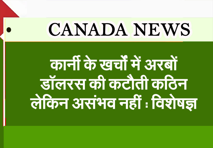 Toronto News: Carney's billion-dollar spending cuts are difficult but not impossible: Experts