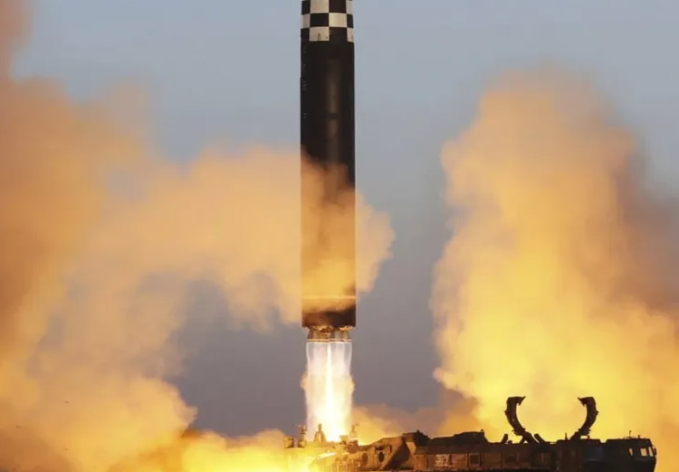 North Korea tests ballistic missile