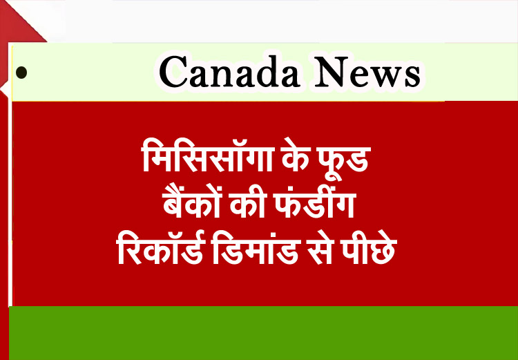 Funding for Mississauga's food banks lags behind record demand.