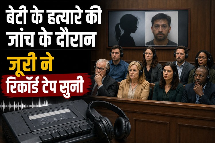 बेटी के हत्यारे की जांच के दौरान जूरी ने रिकॉर्ड टेप सुनी