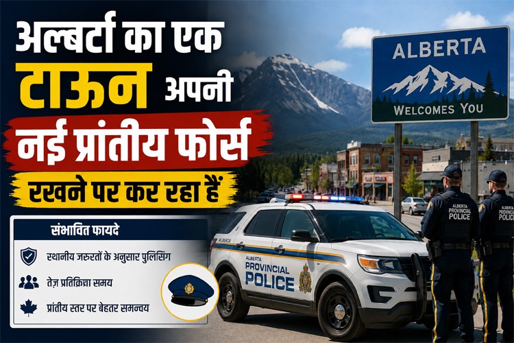 अल्बर्टा का एक टाऊन अपनी नई प्रांतीय फोर्स रखने पर कर रहा हैं विचार